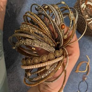 Bundle of Bangle Bracelets